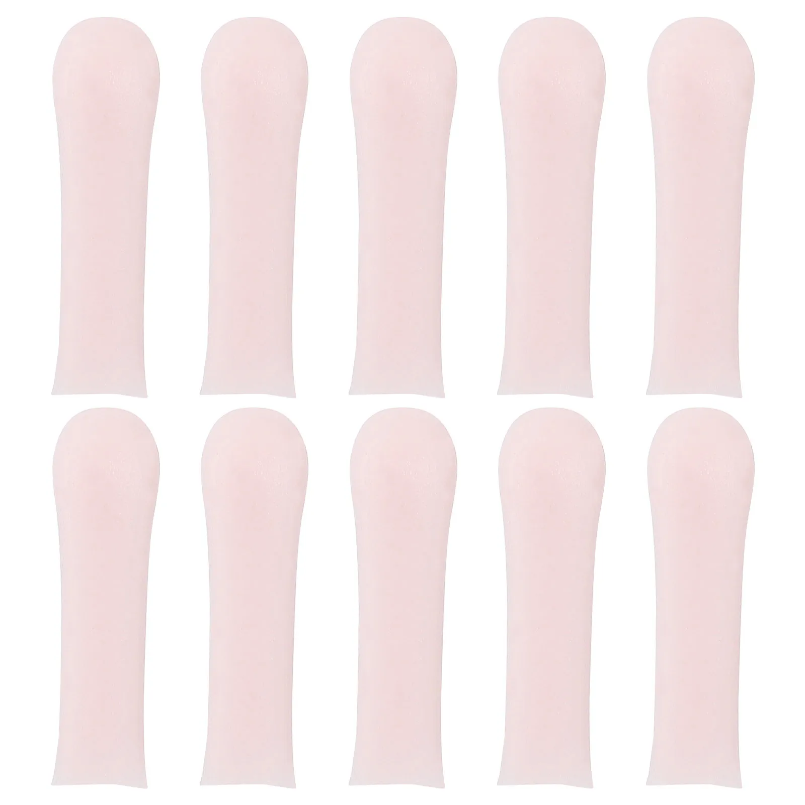 

10Pcs Ear Spoon Covers Soft Silicone Wax Removal Accessory Practical Design Cute Gift for Friends and Family Ear Spoon Cover