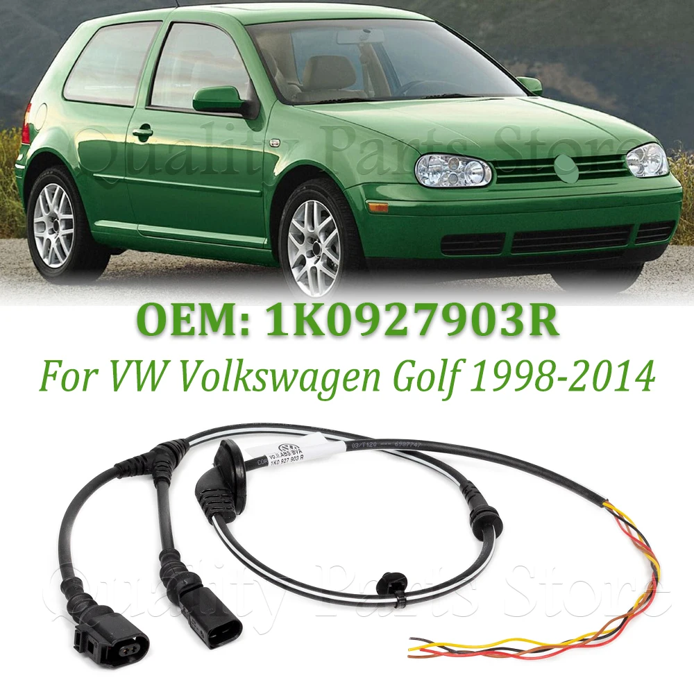 

1K0927903R 1PC Car Front Left Wheel Speed Sensor Wiring Harness New Fits For VW Golf 1998-2014 Car Accessories