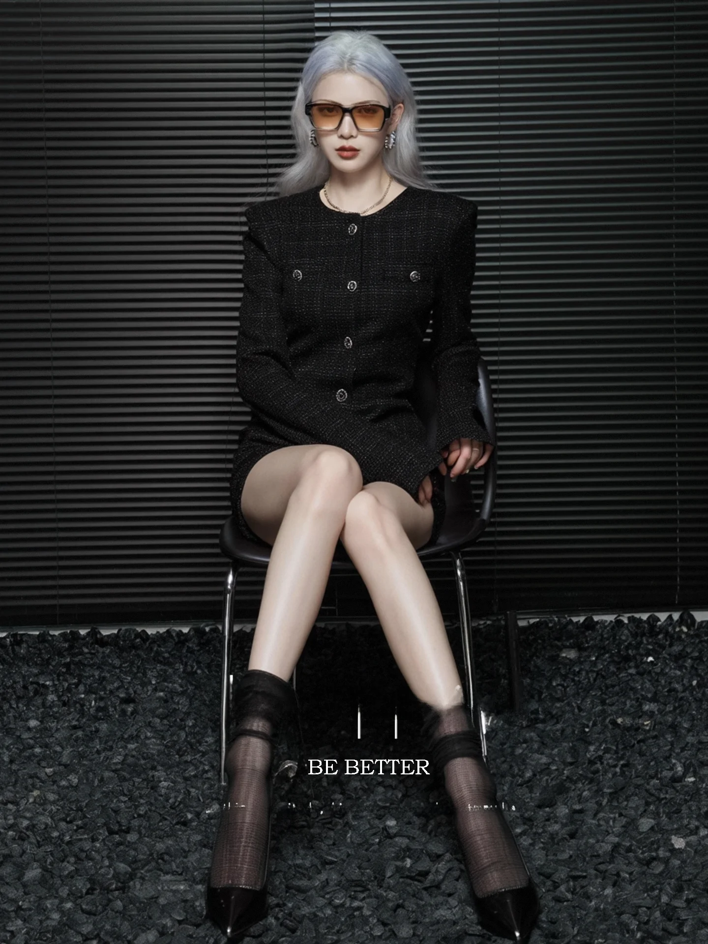 Huaappuw bloemenpakbroek rond Ne Slim Fit Veelzijdige ort-broek Herfst Nieuwe Sle Franse Sle Patchwork Polyestermix