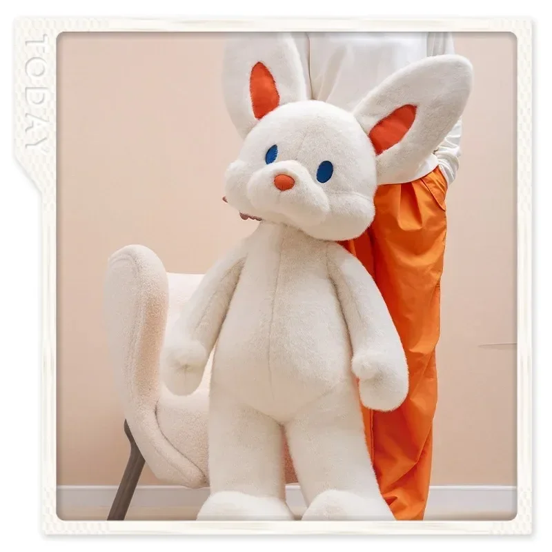 

Плюшевая игрушка Shilulou «Гигантский белый кролик»: милая, очень большая, мягкая, пушистая, плюшевая кукла-кролик, подушка для объятий для детей и взрослых, для спальни и дивана