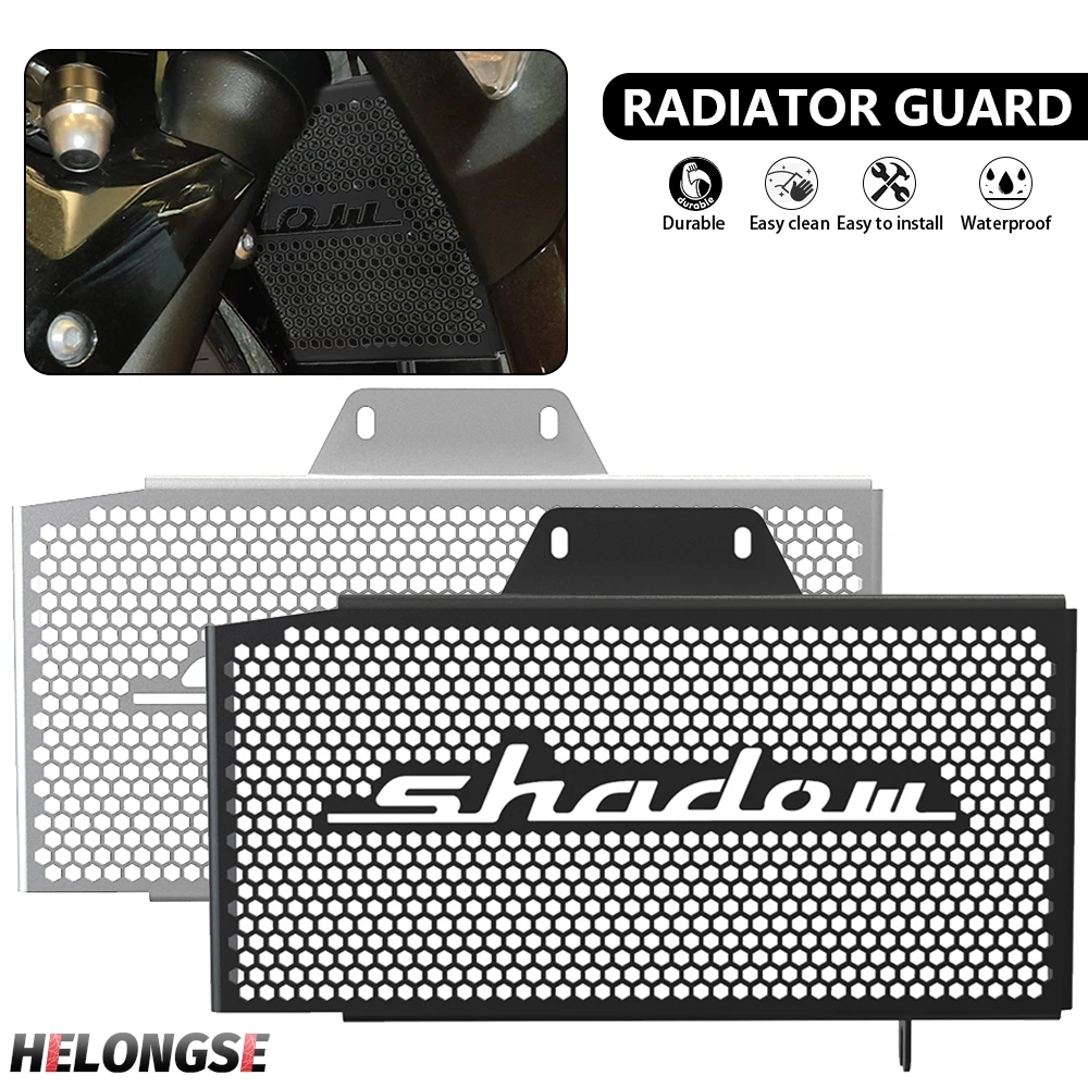 

For Honda VT 125 shadow 1999-2007 2006 2005 2004 Shadow 125 Radiator Grille Guard Cover Protector Motorcycle Oil Cooler Guards