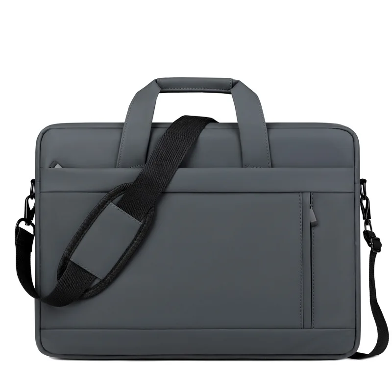 New portable laptop bag thickened portable office conference bag business document information kit large briefcase