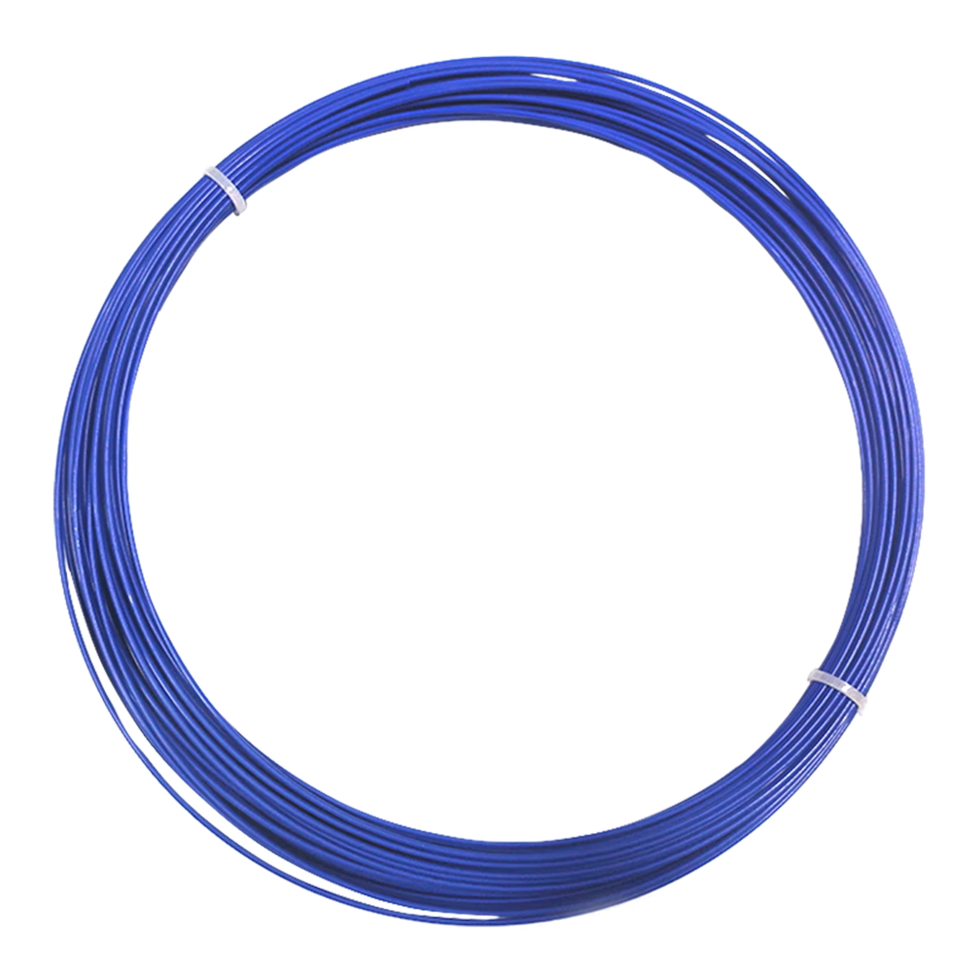 2.3mm Blue Industrial Conveyor Belt Threading Pins 100FT Connecting Wire Steel Buckle Hand Tools U2 U3 Rubber Covered Lintron