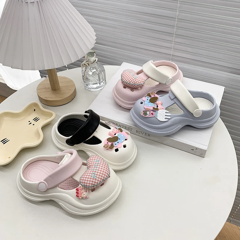 Women Casual Cloud Slippers Thick Bottom EVA Soft Sole Anti Slip Indoor Home Outdoor Beach Shower Fashion LadiesFlatSlideSandals