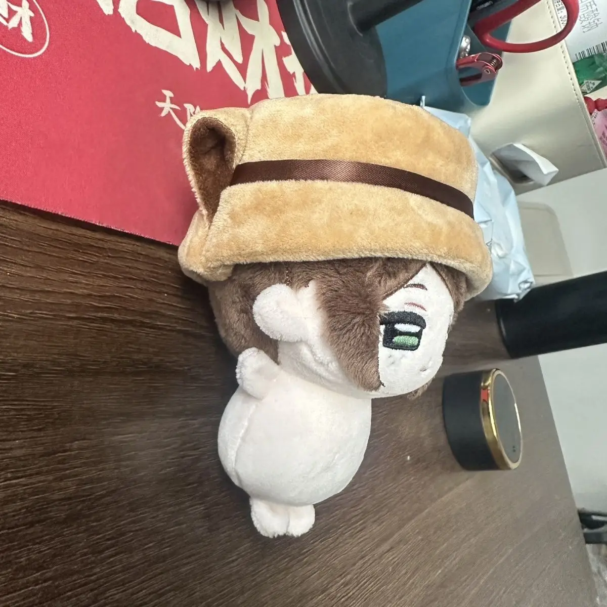 15 سنتيمتر لعبة الهوية الخامس إيما وودز بستاني سمات طباعة أفخم محشوة القطن دمية Kawaii البسيطة Pupu الجسم دمى أشكال الهدايا