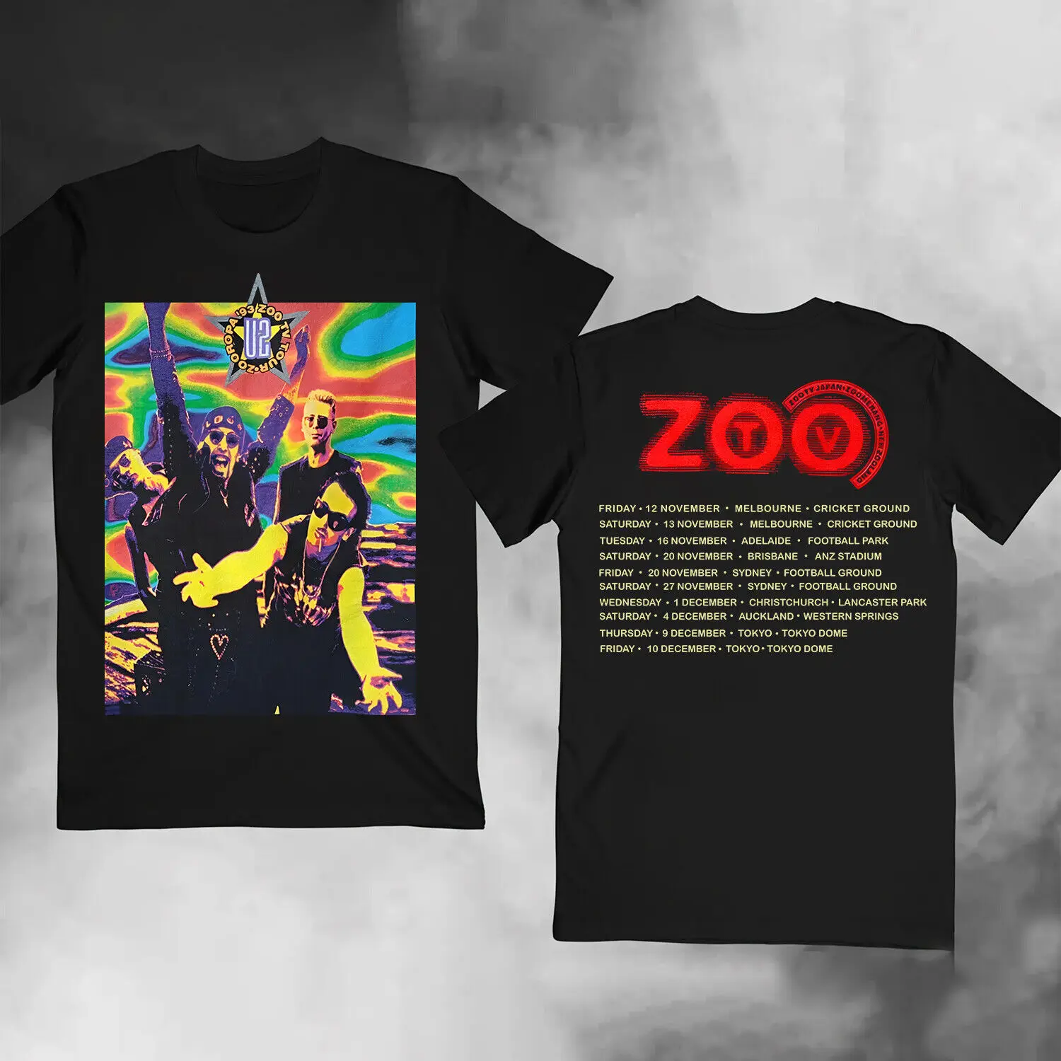 

U2 1993 Zoo Tv Tour T Shirt