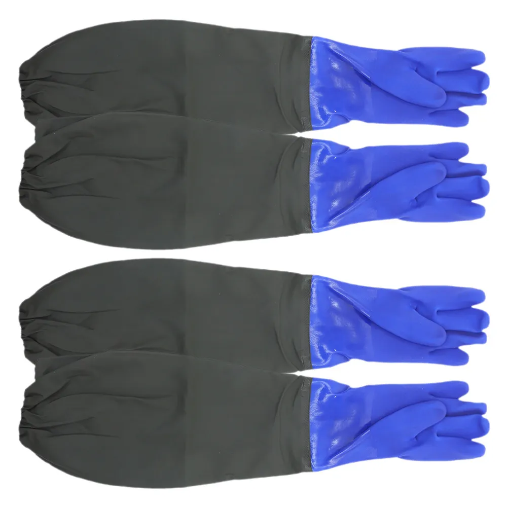 2pairs-waterproof-long-cuff-rubber-gloves-elbow-length-for-dishwashing-kitchen-cleaning-heavy-duty-chemical-resistant-cleaning