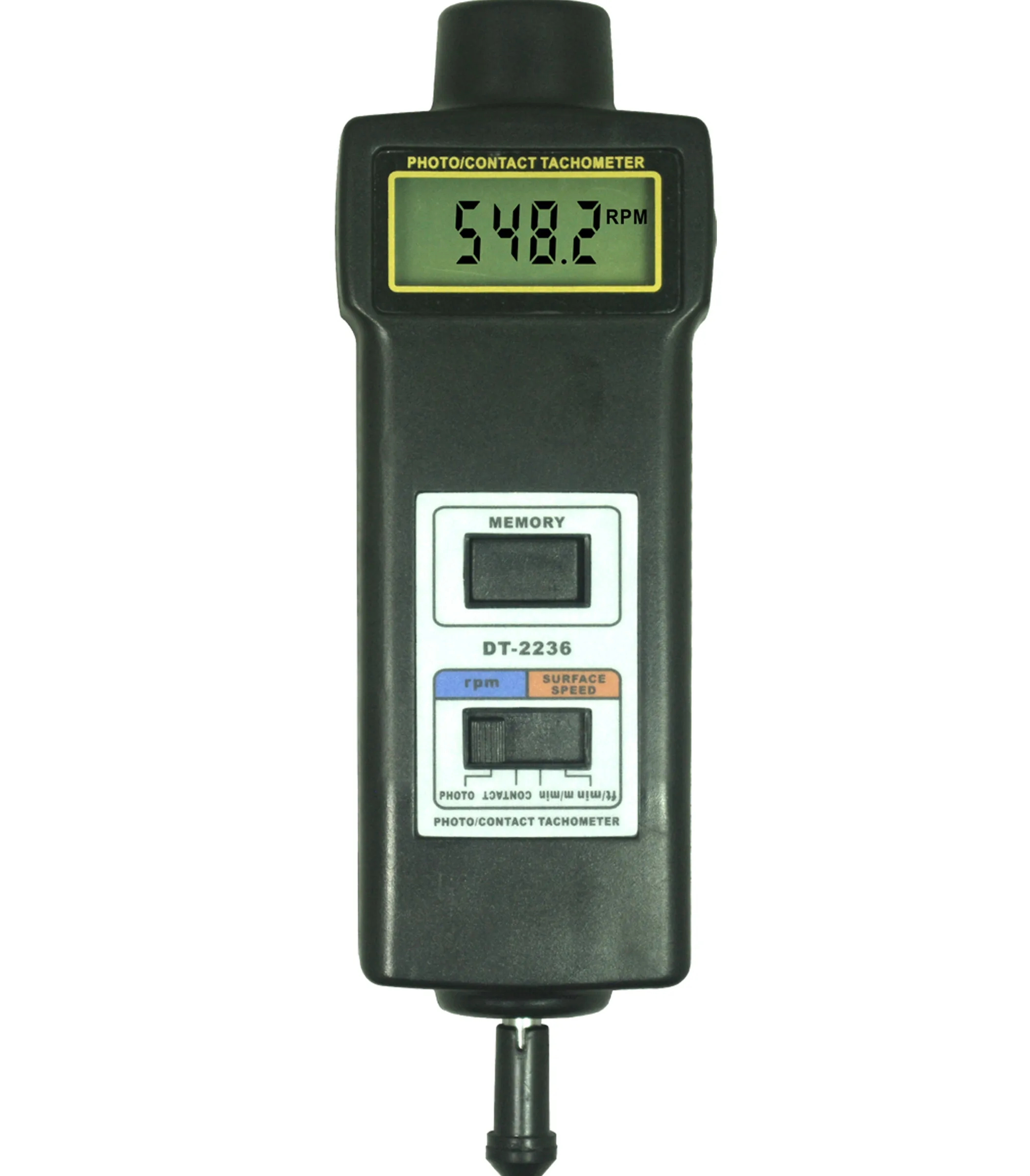 Photo/Contact Tachometer  Industrial Tachometer DT-2236