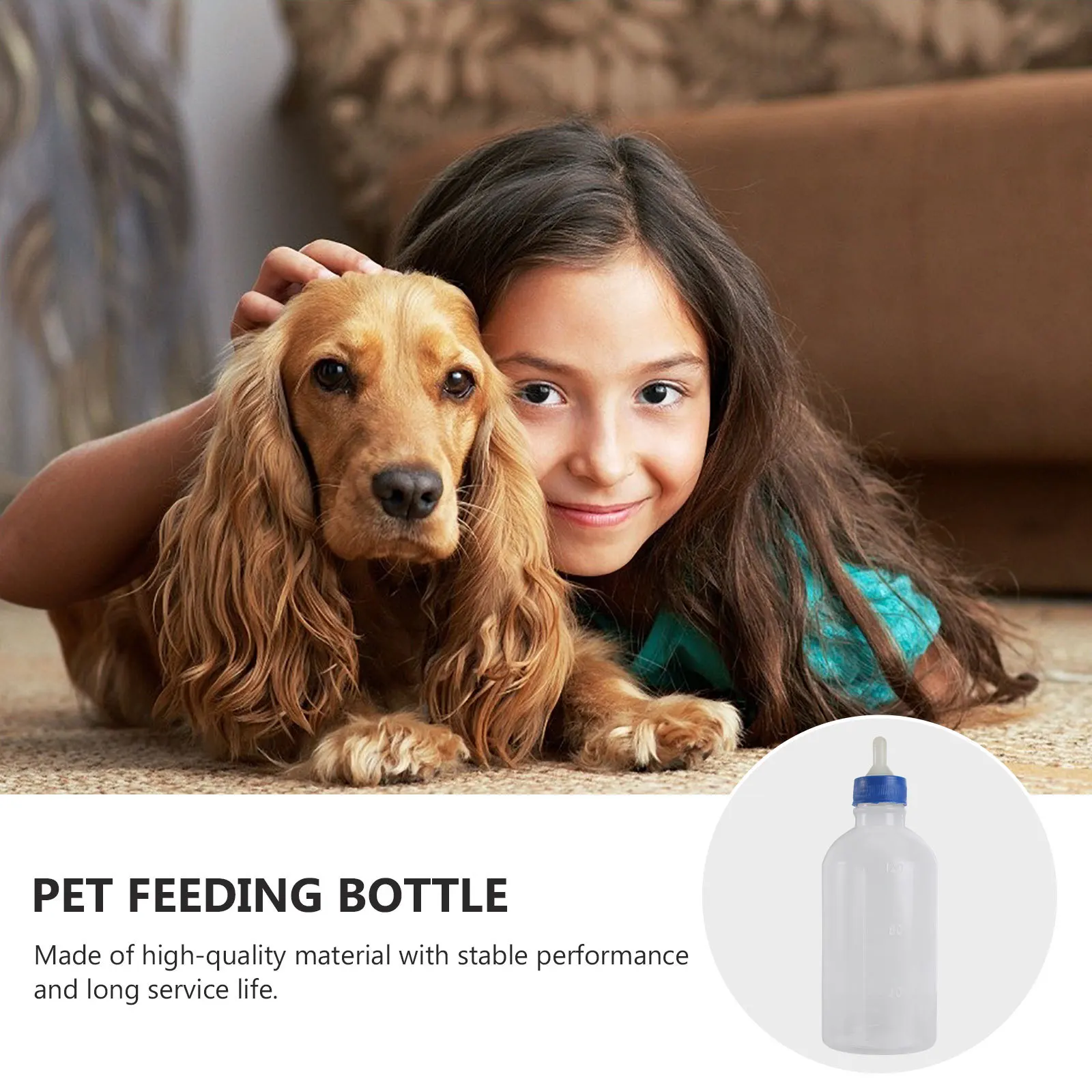

5pcs Pet Nursing Bottles Lightweight Portable Dog Feeding Supplies Puppy Cat Medicine Feeders Pet Nursing Equipment