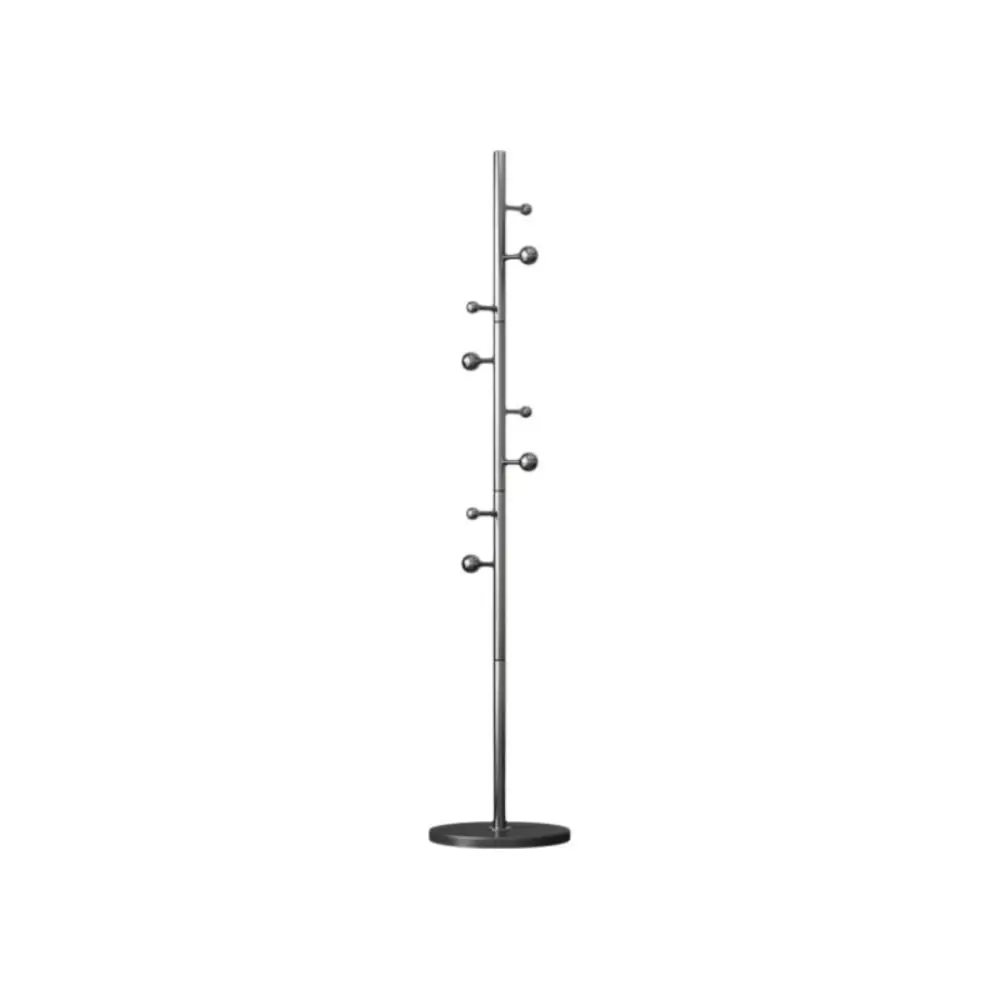 Stainless Steel Marble Coat Rack Multifunctional Load-bearing Vertical Floor Coat Hanger Space Saving Vertical Drying Rack Home