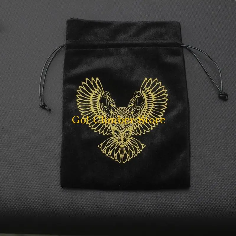 Q84C Tar-ot Divination Tar-ot Card Pad Pendulum Ma-gic Tar-ot Altar Table Cloth Board Game Tar-ot Bag