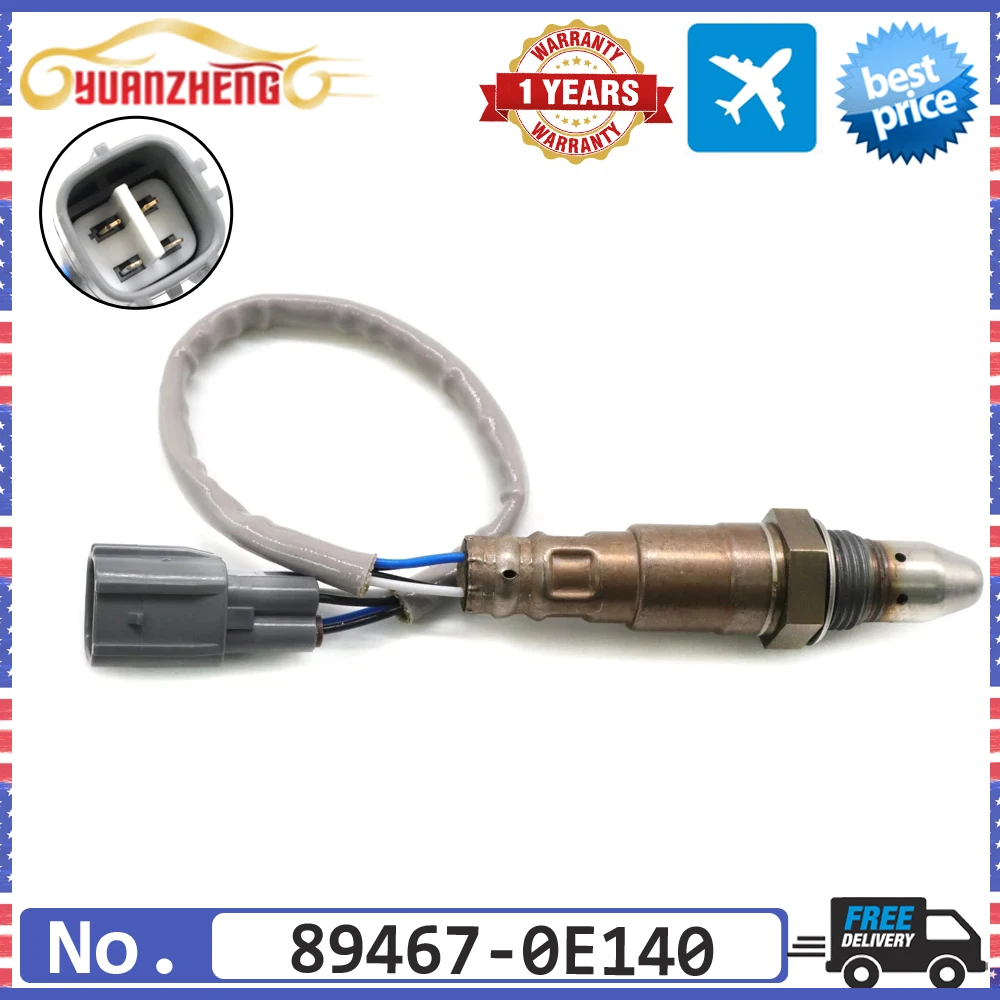 NEW 89467-0E140 Front Air Fuel Ratio Lambda O2 Oxygen Sensor for Toyota Highlander RAV4 Venza Sienna Lexus RX350 RX450h Scion