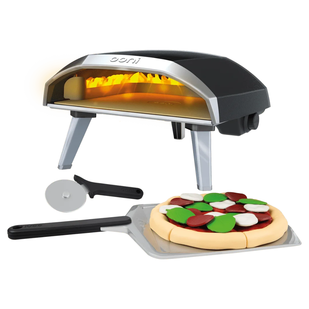 

Children's early education simulation kitchen playing house ooni outdoor barbecue pizza oven sound and light toys