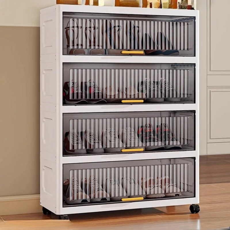

Multi Layer Plastic Shoes Rack Boxes Home Modern Storage Shoes Rack Display Modular Muebles Organizadores Cabinet Furniture