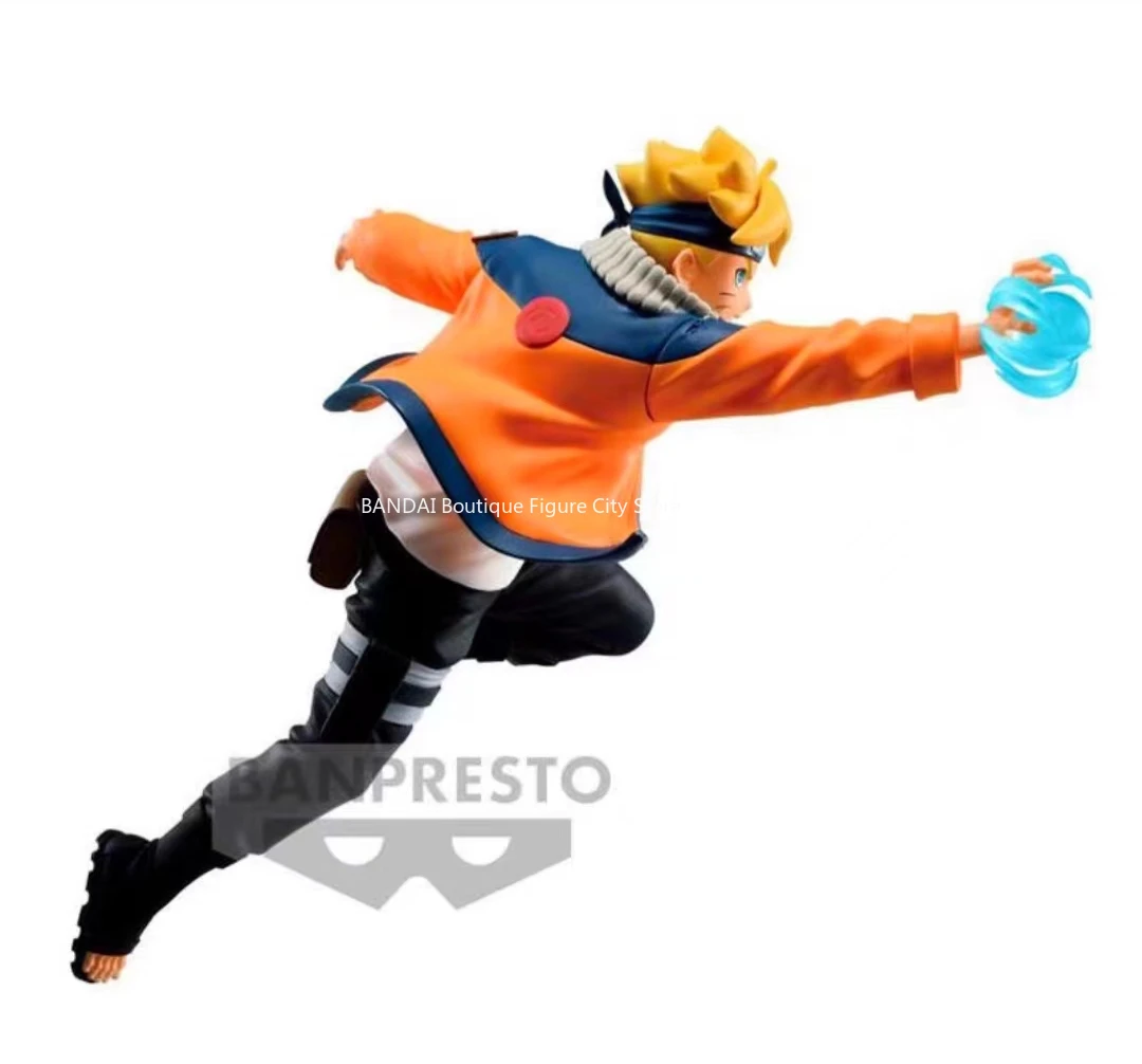 In Stock BANDAI NARUTO BANPRESTO VIBRATION STARS Uzumaki Boruto II Action Anime Model Toy Figure Gift Collect