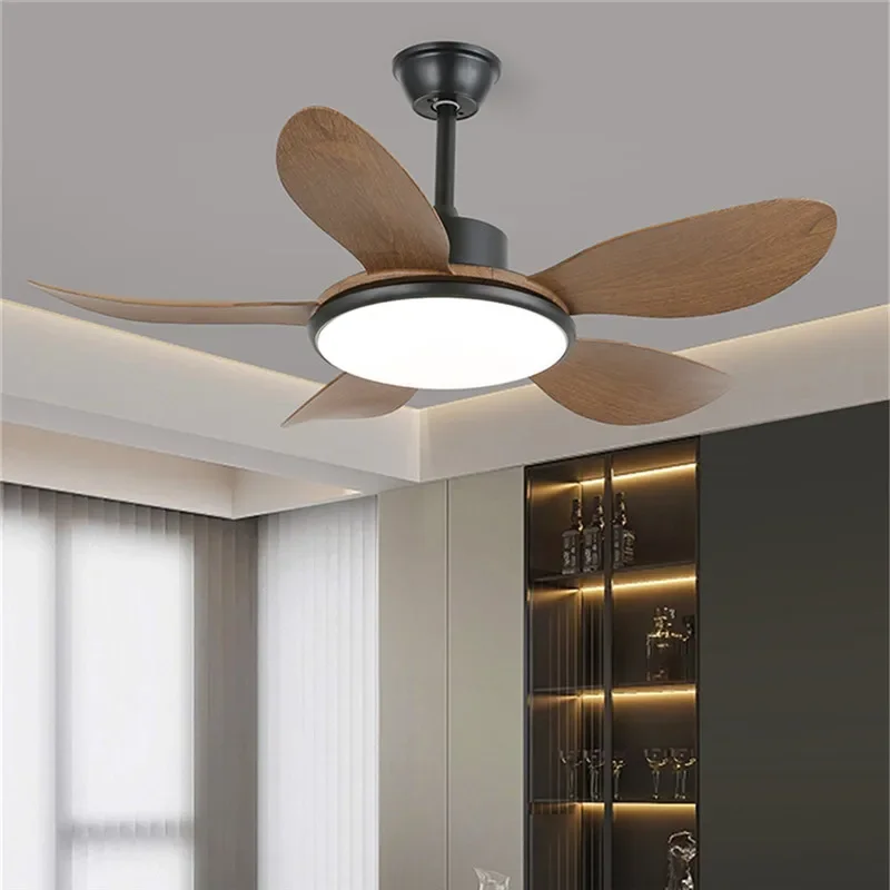 SOFEINA Modern Fan Light Luxury Living Room Restaurant Bedroom Study LED Ceiling Fan Light Remote Electric Fan Light