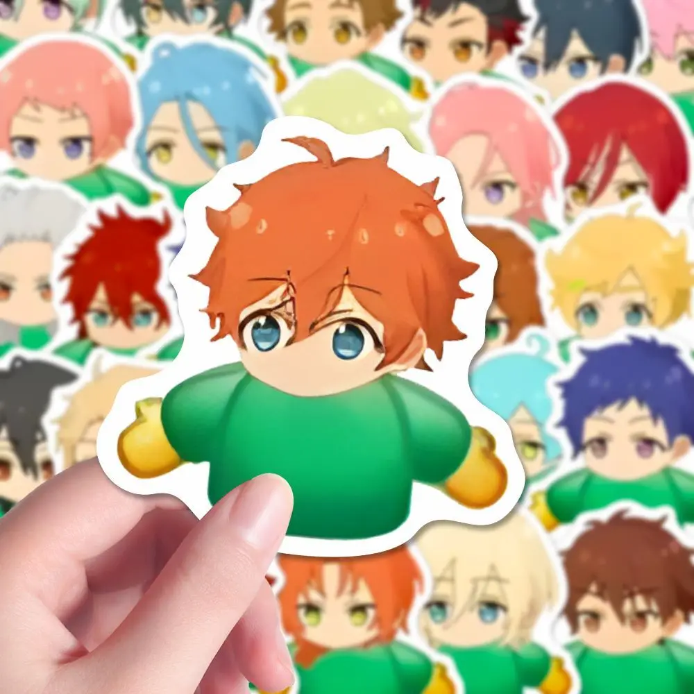 Ensemble Stars Sazanami Jun Saegusa Ibara Kagehira Mika Aoi Hinata Aoi Yuta Water Cup Stickers Guitar Cell Phone Piano Stickers