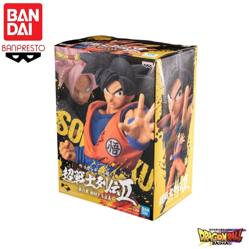 Auf Lager Original Bandai Banpresto Dragon Ball Son Goku Modell Spielzeug Action Figur Garage Statue Sammeln Ornamente