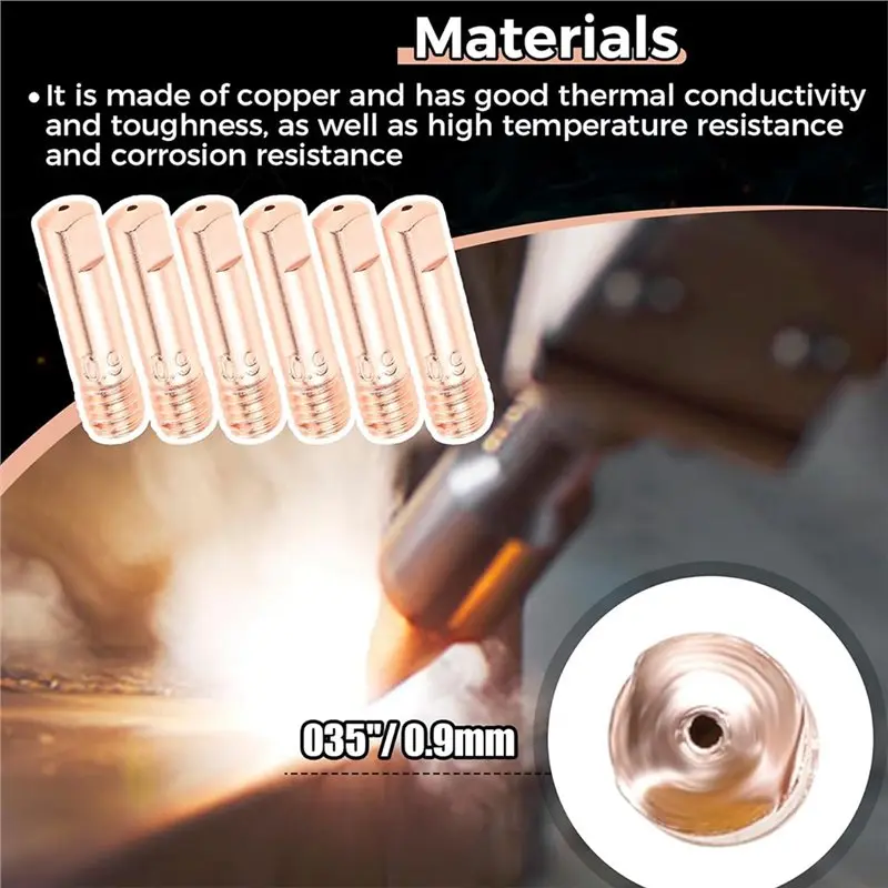 A69emig Welding Neck 30PCS 360° Flexible& 0.035