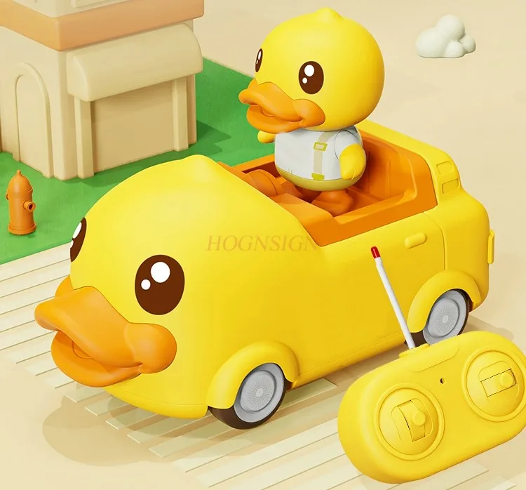 Little Yellow Duck Remote Control Car Baby Toy Car Children's Remote Control Car