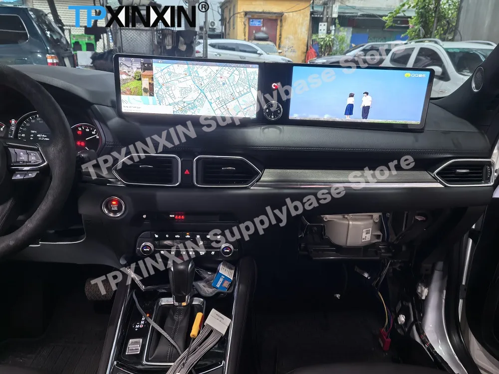 

Dual-screen Interaction Android 13 For Mazda CX-5 CX5 Car Radio Multimedia GPS Navigation Video Stereo HD Screen Head Unit