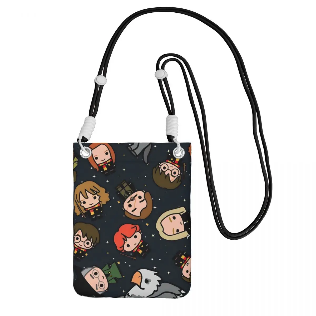 

Custom H-Harrys Smart Phone Wallet With Strap Magic School Crossbody Bag Men Women Travel Hiking Mobile Phone Bag