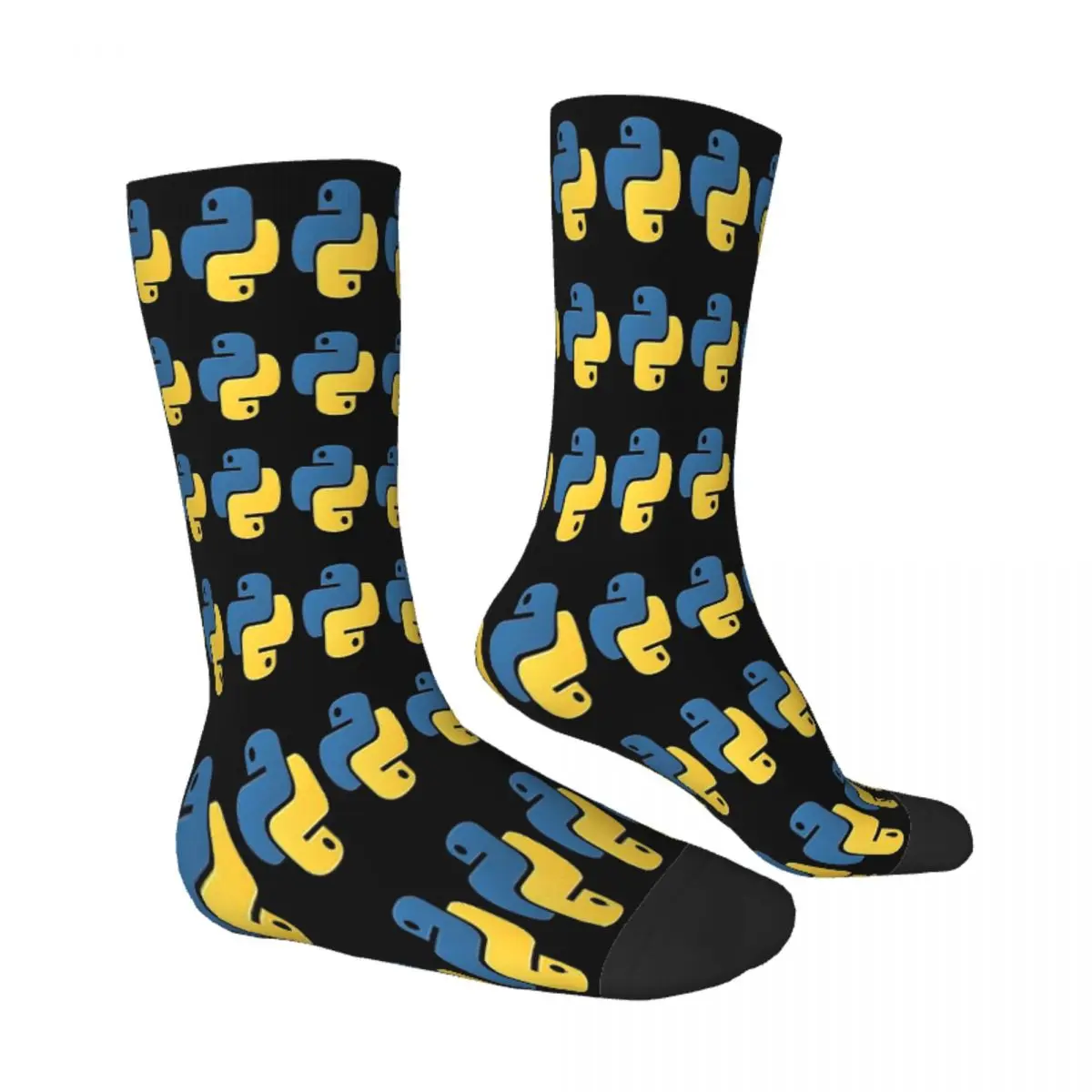 Python Programming Socks Male Mens Women Winter Stockings Hip Hop