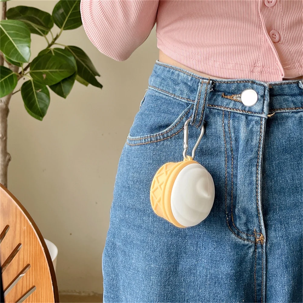 Samsung用シリコンアイスクリームイヤホン,Galaxy用ソフトケース,2pro