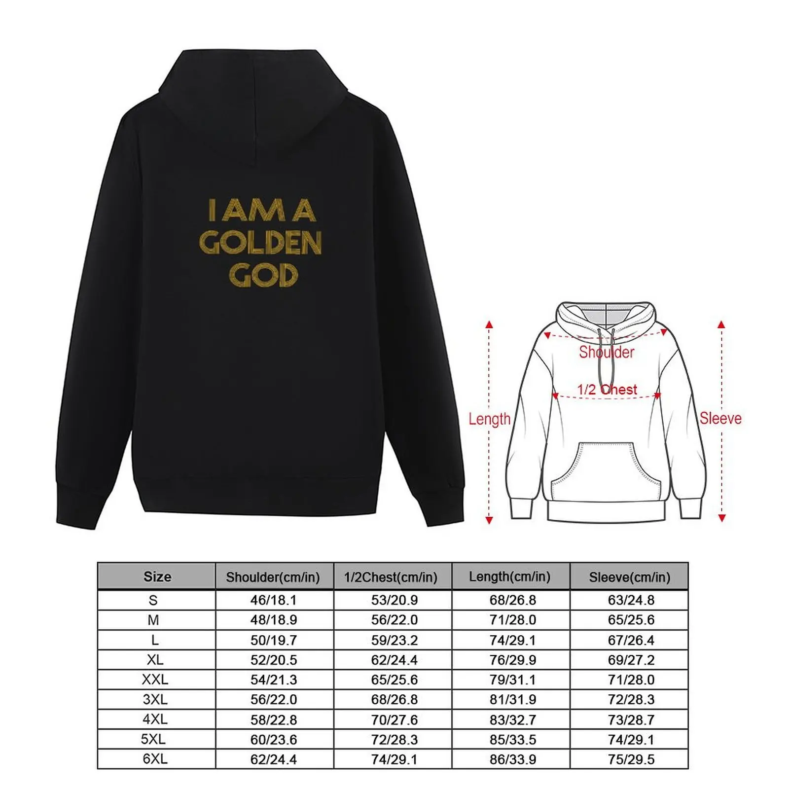 أنا الله الذهبي هوديي بلوزة الخريف منتجات جديدة ملابس الخريف الكورية أزياء الرجال الجديدة في هوديس وبلوزات #5