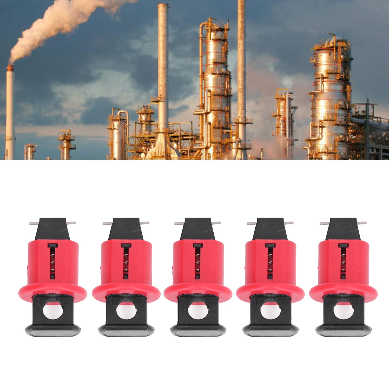 

5Pcs Circuit Breaker Lockout Device Electrical Miniature Lock Pin Out Standard Industrial Grade Switch