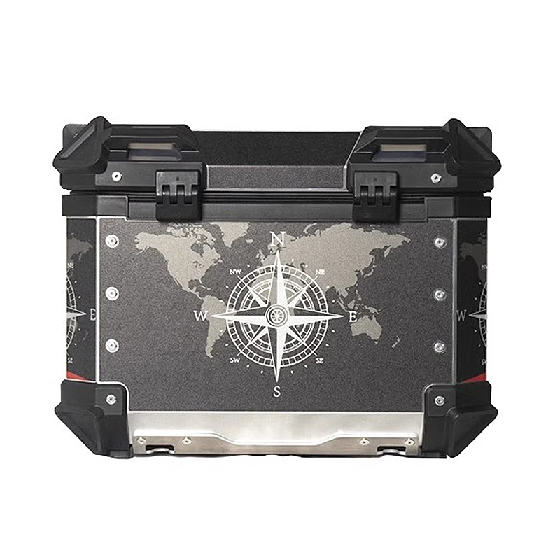 45L 55L Aluminum Motorcycle Helmet Box Trunk Top Case Travel Luggage Storage Box For BMW r1200gs adventure 1200 gs R1250GS ADV