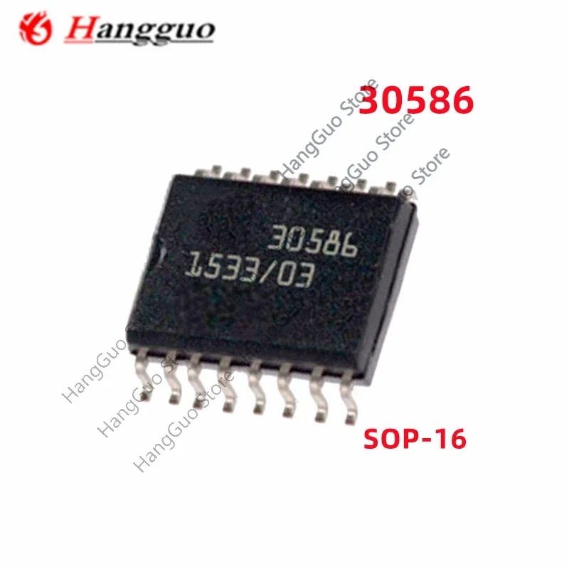 5PCS/Lot Original 30586 SOP-16 Car Ignition coil Chip For VolKswagen New Sagittarius Golf Passat MED17.5.2 Car IC Chips