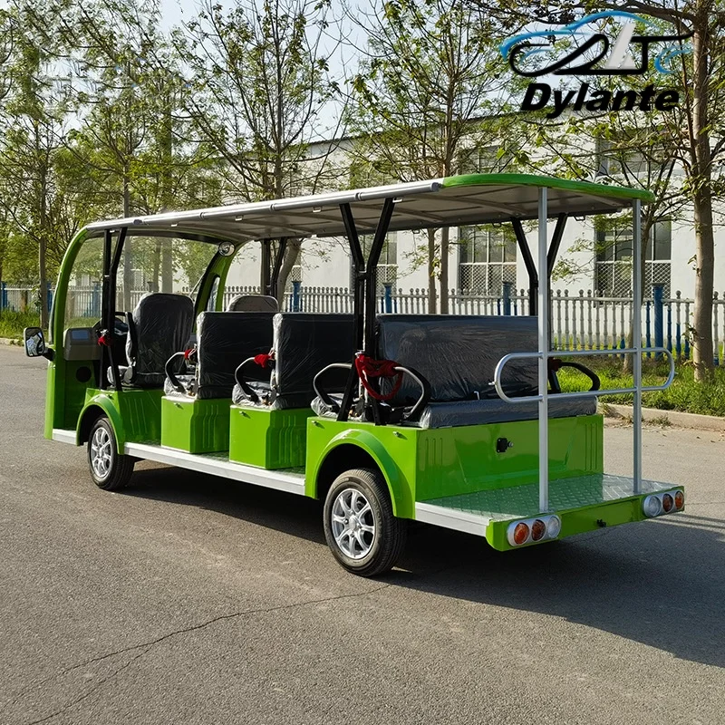 Free Custom Color Customized Club Car 60V 72V 5000W/7000W City Vehicle Electric Bus Super Discount Electric Convertible Tour Bus