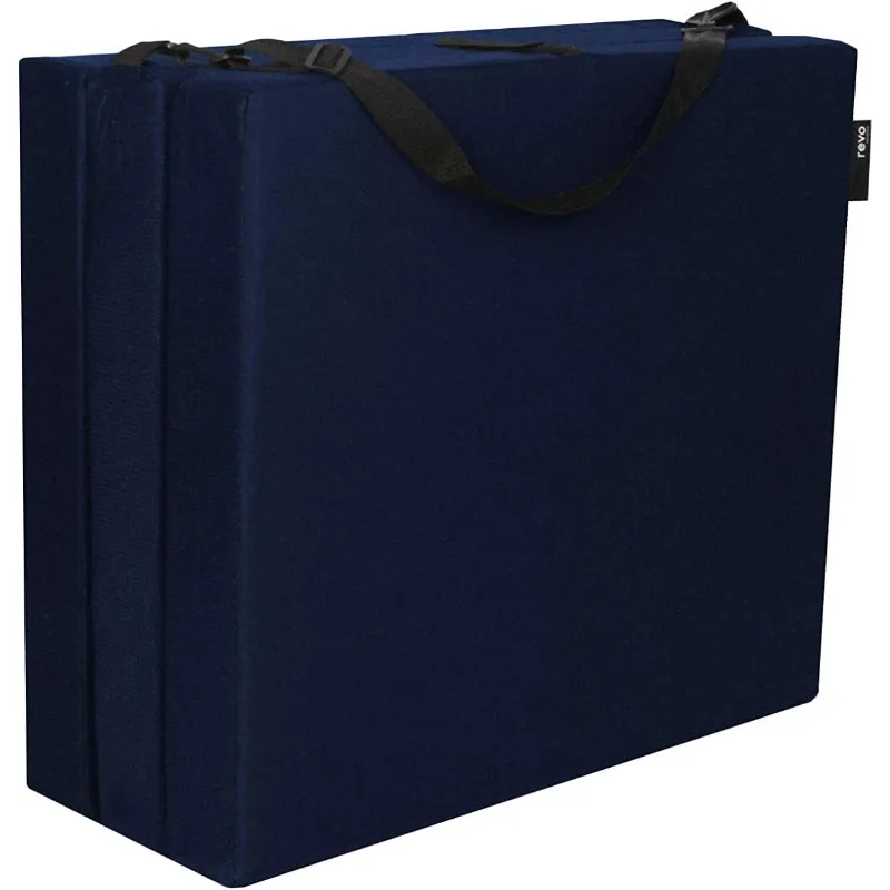 

Hide A' Mat 3.5 x 30 x 75 inch Jr Twin TriFold Mattress, Navy