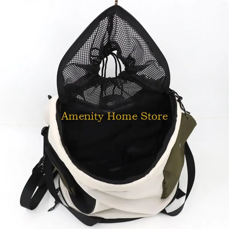 F26C Breathable Pet Front Chest Backpacks With Mesh Vents For Small Cats Dogs Comfortable Shoulder Strap Design Travel Bag