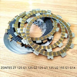 Motorcycle Clutch Plate Friction Plate Driven Steel Plate Accessories FOR ZONTES ZT 125 G1 125 G2 125 U1 125 U2 155 G1 G1X