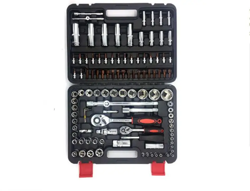 

108-piece socket set tool auto repair tool combination tool socket wrench combination tool