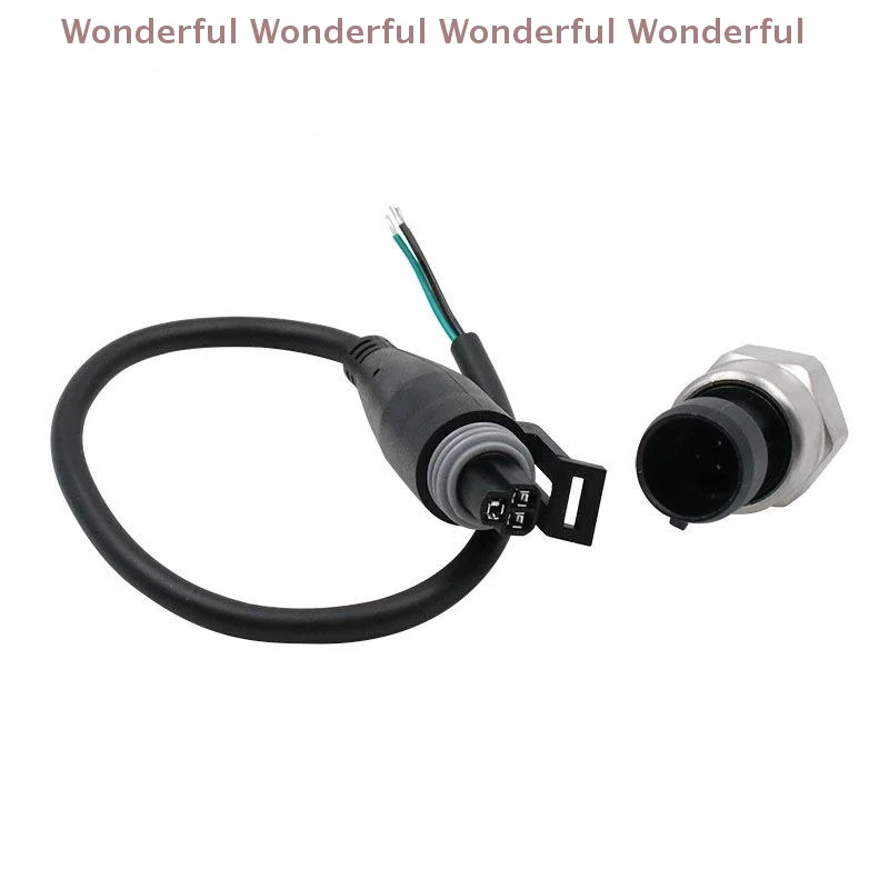 Sensor Transduser Tekanan Baja Tahan Karat dengan Ulir 1/8NPT Kelas Industri, 5V untuk Akurasi Superior