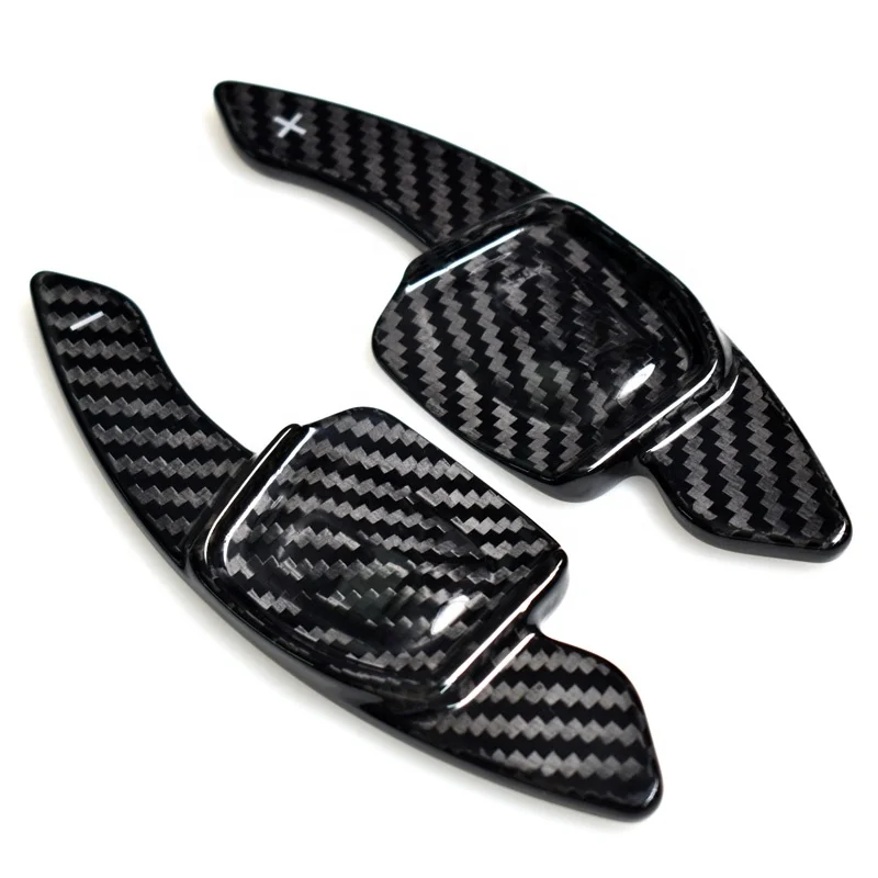 

For VW Golf 8 MK8 GTI R Golf 8 Tiguan Collar Modified Paddle Shifter Carbon Fiber Interior Auto Parts