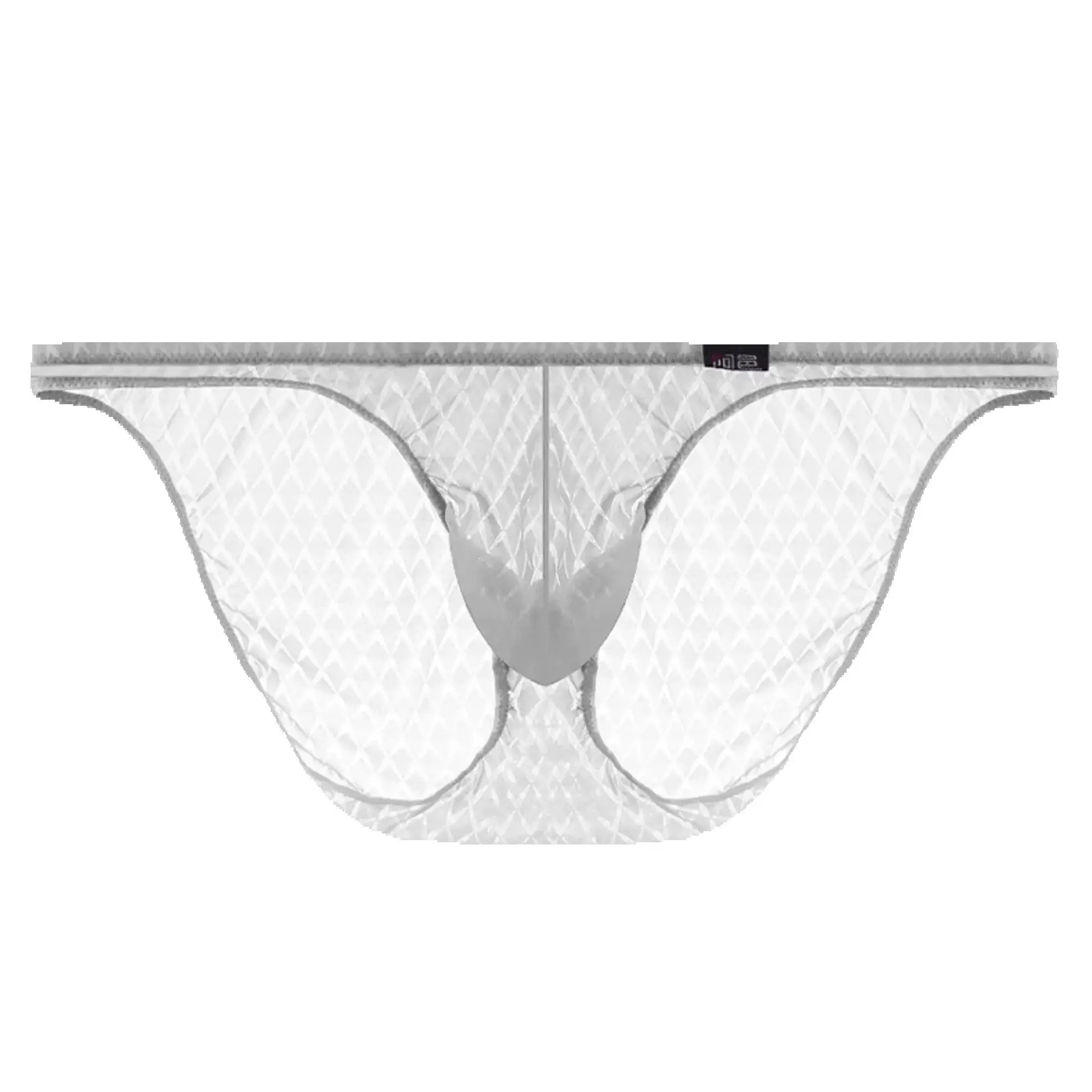 

50G high elasticity transparent men's underwear ultra-thin ice silk seamless men's shorts triangle pants men Briefs A1999