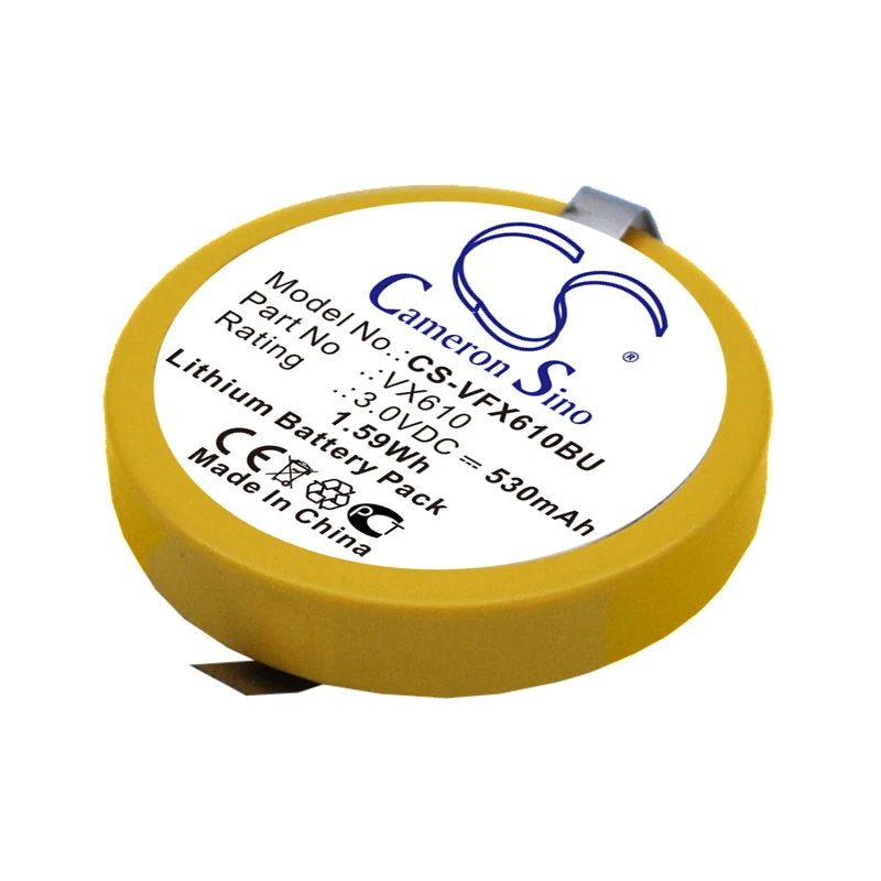 

530mAh Battery for VeriFone Barcode Scanner VX610, VX610 wireless credit card mac, VX610 wireless terminal