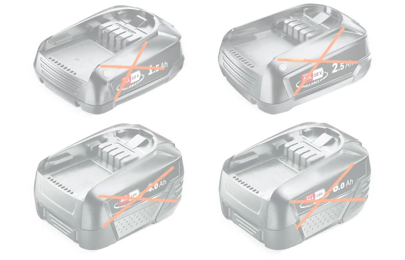 Kabelverteiler, Verlängerungsstück zur Gewichtsreduzierung, Adapter für Bosch Lithium-Batterie, für DeWALT, für Milwaukee, für Makita-Maschinen – Detail 3