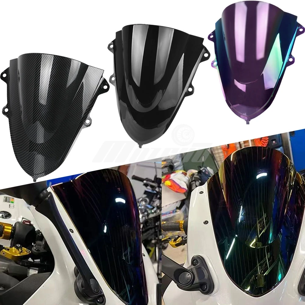 

For Yamaha YZF R15 V3 YZF-R15 V3.0 R15V3 2017 2018 2019 2020 2021 New Motorcycle Wind Screen Deflectors Windshield Windscreen