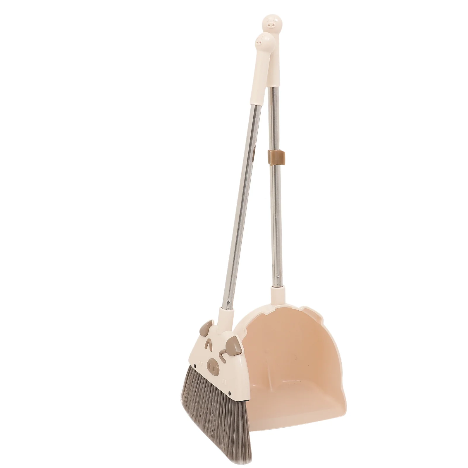 1 set 1 Set Broom Dustpan Set For Kids Children'S Cleaning Playset Small Broom Tool Toddler Housekeeping Helper Pretend Play