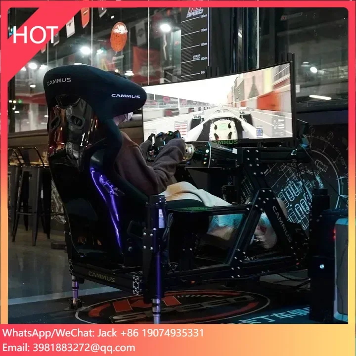 

CAMMUS Рулевое колесо Игровой автомобиль Sim Racing Симулятор силы вождения Прямой привод Колесная база с педалями для ПК