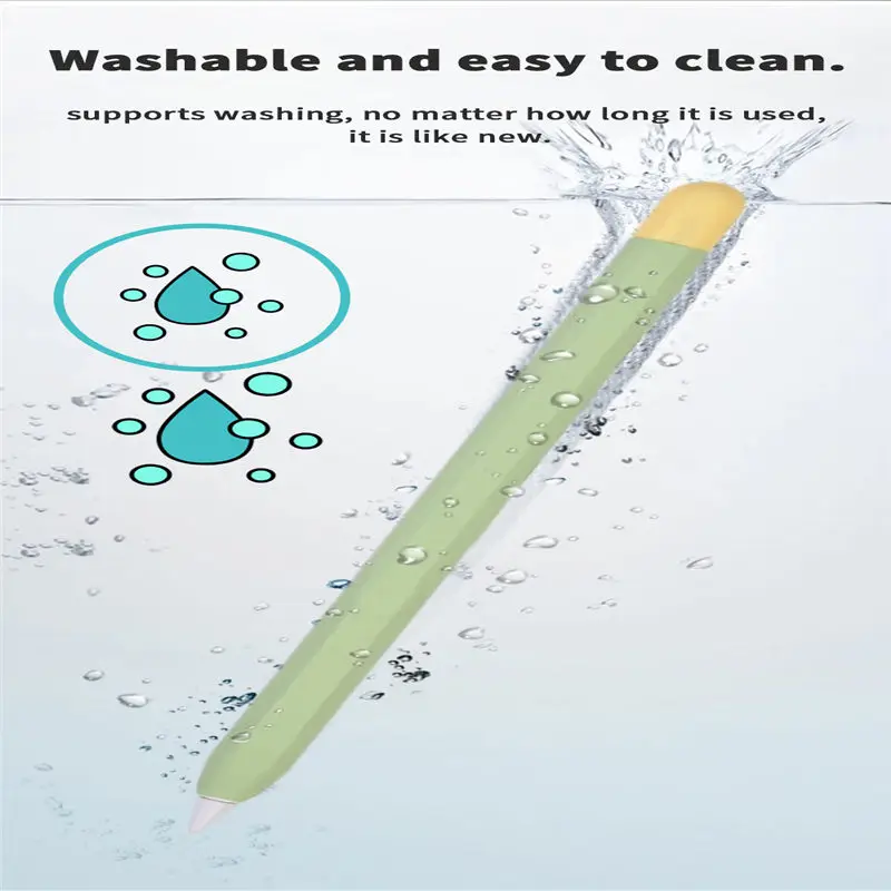 For Apple Pencil 2 Case Silicone Protective Cover Pouch 2nd Generation iPad Pencil Skin For Apple Pencil Touch Stylus Pen