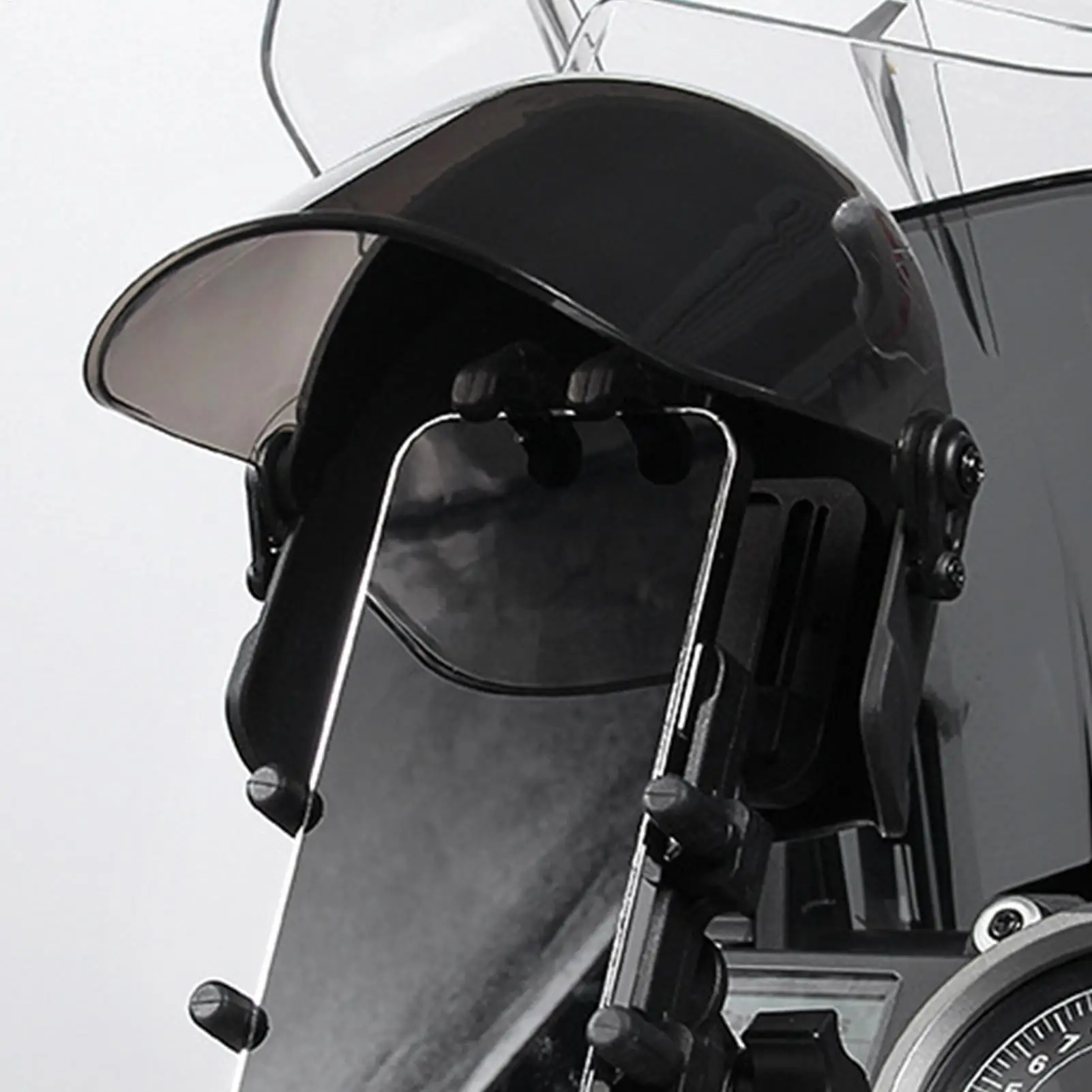 Motorcycle Phone Mount Helmets Phone Holder Sun Shade Motorbike Small Rainproof Mobile Phone Helmets Waterproof Parasol Sunshade