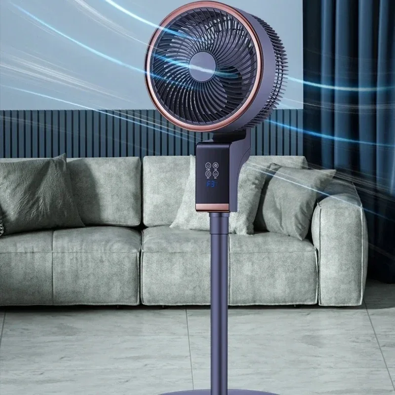 

220 В новая модель бесшумного напольного вентилятора с мощным потоком воздуха для охлаждения домашнего офиса C