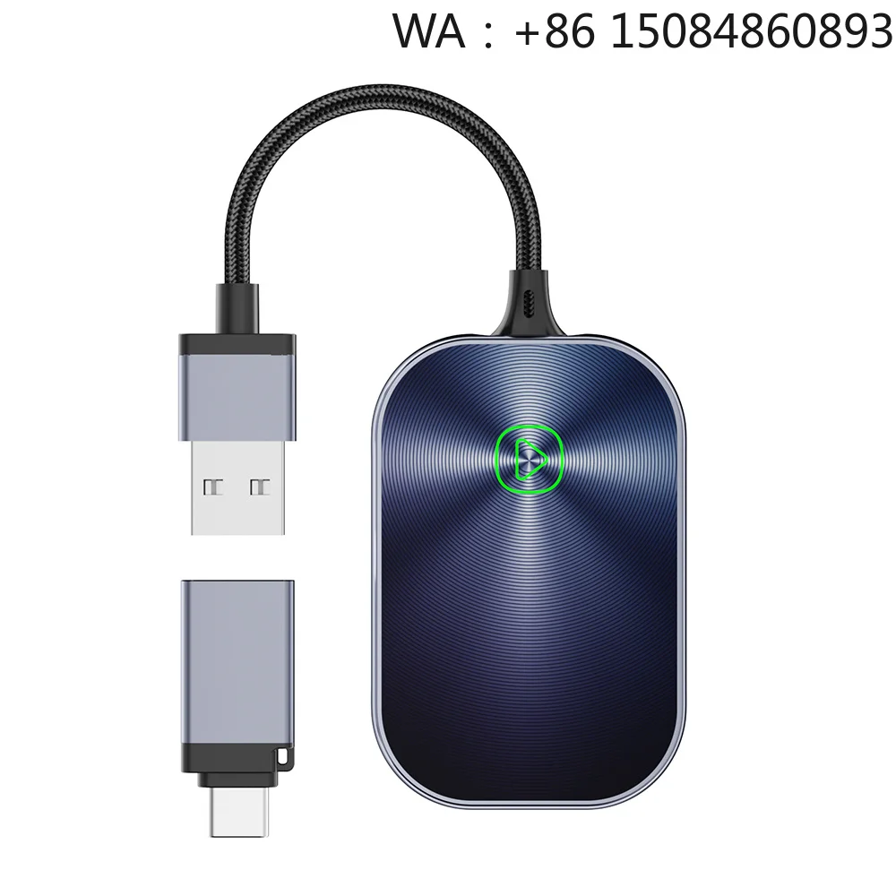 Wireless CarPlay Adapter Wired to Wireless WiFi Ai USB Dongle Plug Convert Automotive Electronic