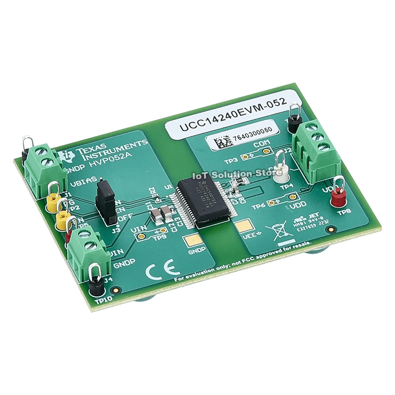 UCC14240EVM-052 UCC14240-Q1 evaluation module for 2.0-W dual-output isolated DC-DC converter gate driver bias